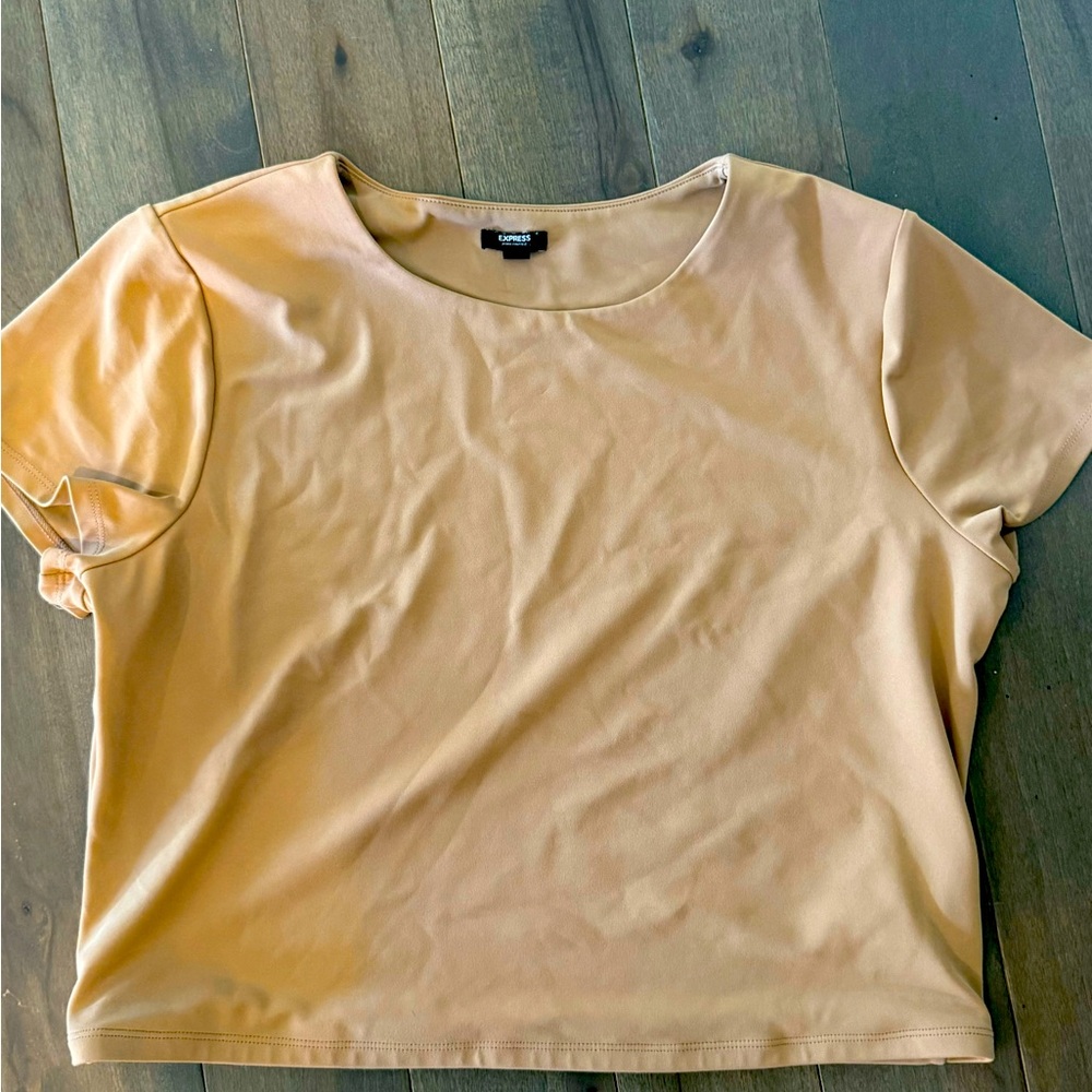 Express crop top size xl